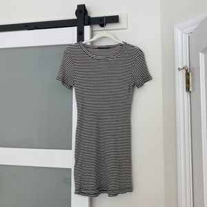 Brandy Melville Stripe T-shirt Dress in OS